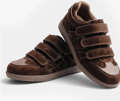 studio photo of chocolate eluxeri easewalks for women